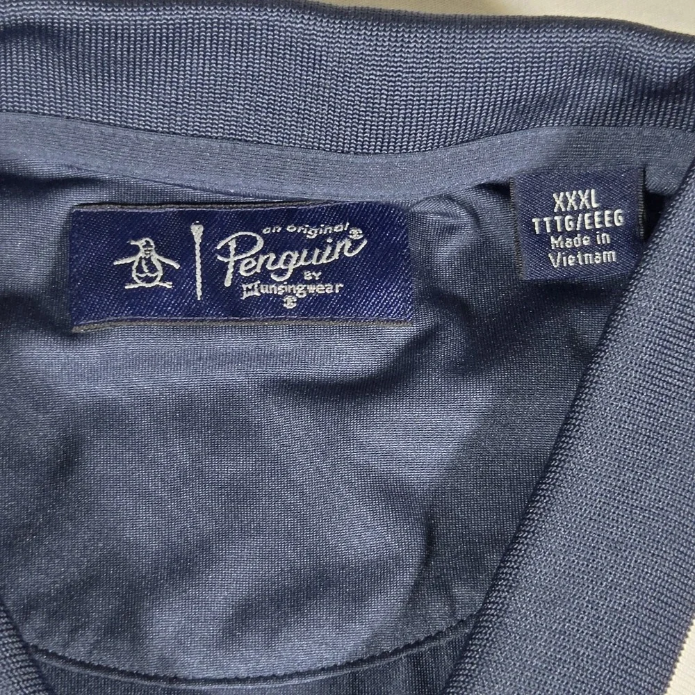 Original Penguin Polo Eco Friendly Recycled Polyester Performance Shirt Mens 3XL - Picture 4 of 7